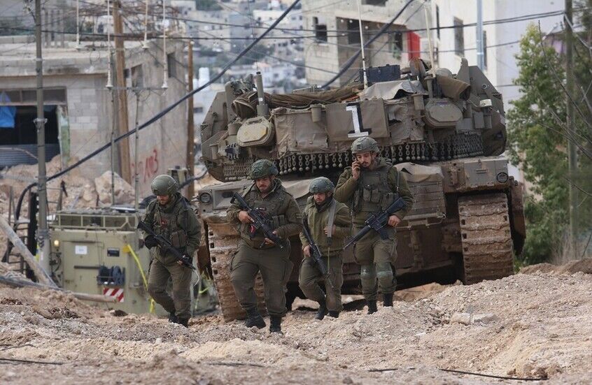 درگیری نظامیان صهیونیست با مبارزان فلسطینی در شمال کرانه باختری