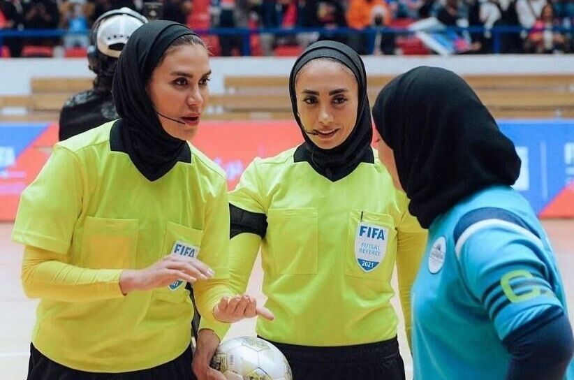 قضاوت داوران ایرانی در نیمه‌نهایی جام ملت‌های فوتسال بانوان آسیا