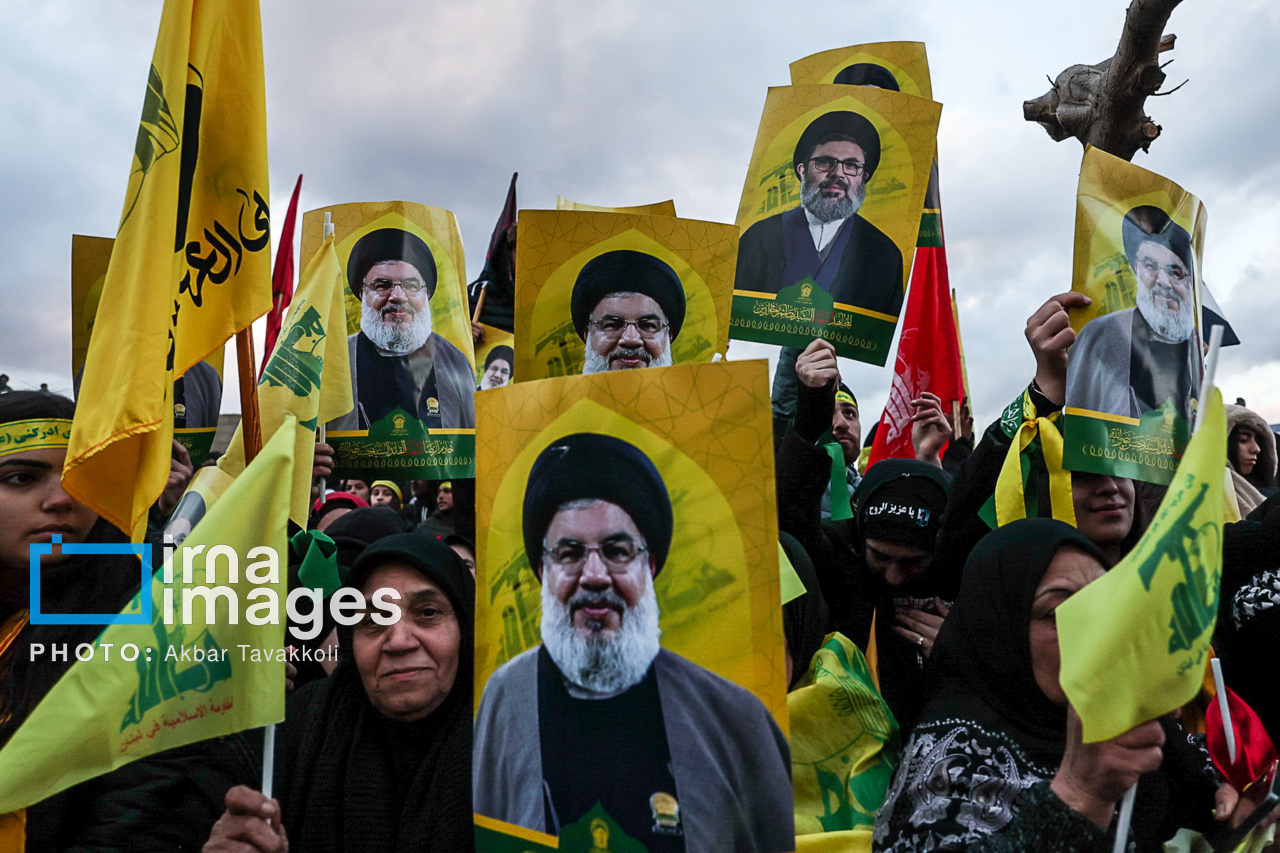 پس از حمله موشکی ایران به حیفا، صدای «ایران ایران» در بیروت طنین انداز شد + فیلم