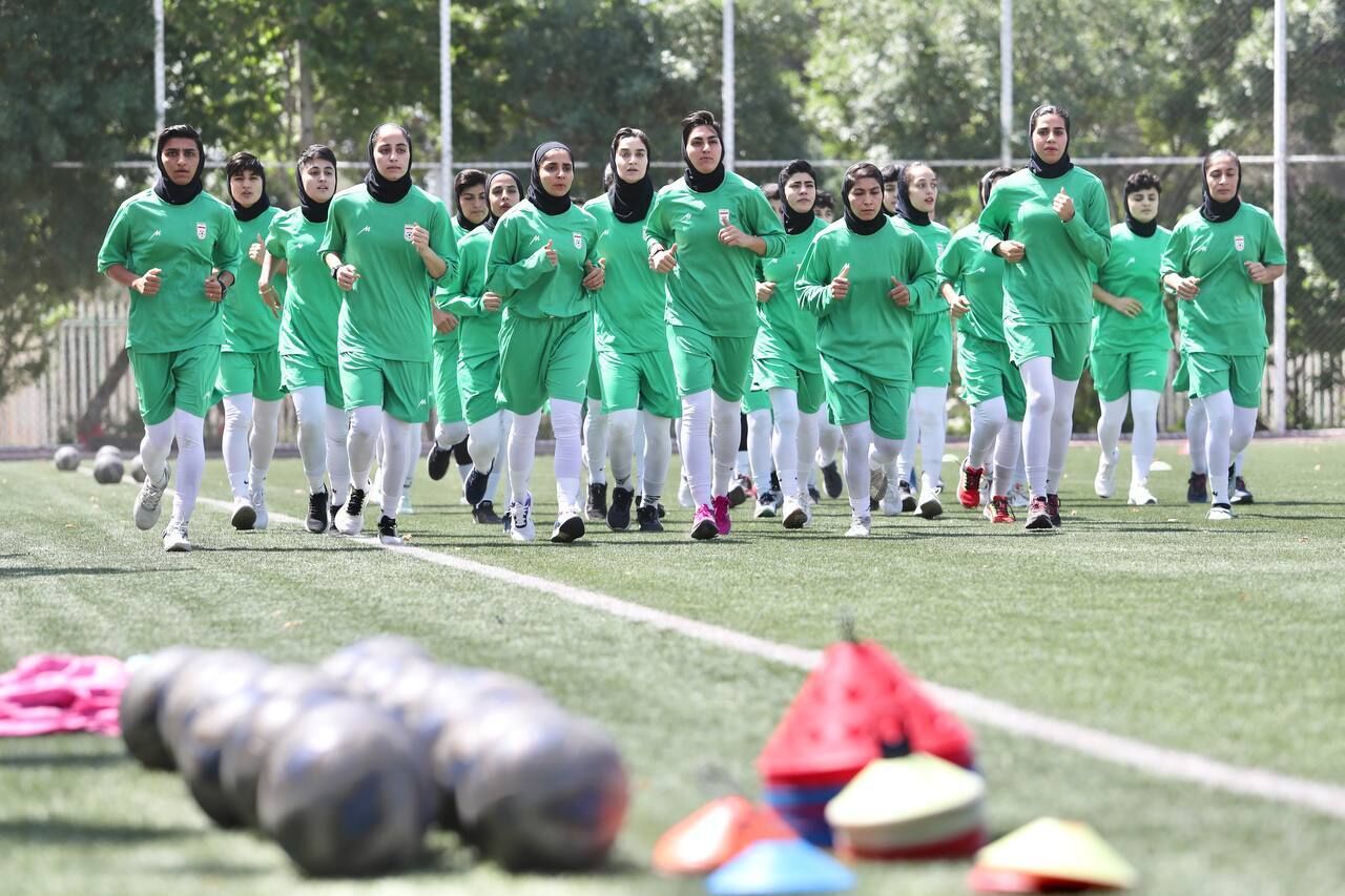 آغاز تمرینات تیم ملی فوتبال بانوان برای حضور در انتخابی جام ملت‌ها